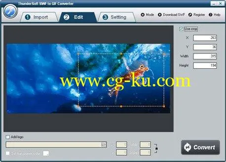 ThunderSoft SWF to GIF Converter 3.3.0的图片1