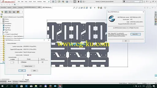 Geometric NestingWorks 2019 SP2.0 for SolidWorks 2018-2019 x64的图片2