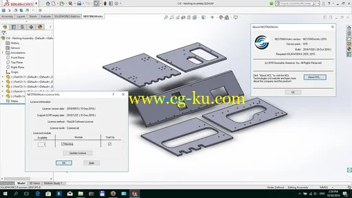 Geometric NestingWorks 2019 SP2.0 for SolidWorks 2018-2019 x64的图片3