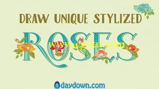 Draw Unique Stylized Roses in Adobe Illustrator的图片2