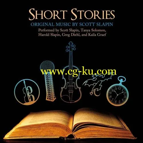 Scott Slapin, Tanya Solomon, Greg Diehl, Kaila Graef & Harold Slapin – Short Stories: Original Music by Scott Slapin (2019) FLAC的图片1