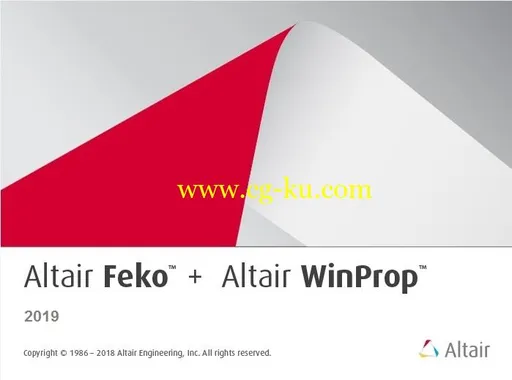 Altair HW FEKO + WinProp 2019.2.0 x64的图片1