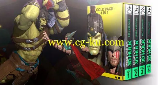 Create your own Hulk – Gold Pack的图片2