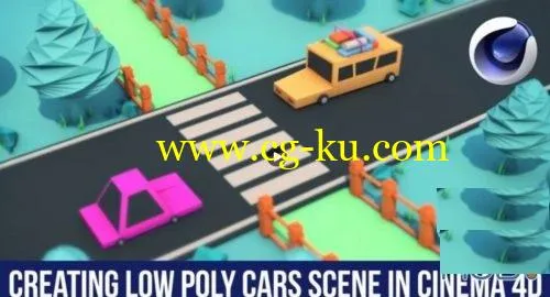 Skillshare – Create a Low Poly Cars Scene in Cinema 4d的图片1