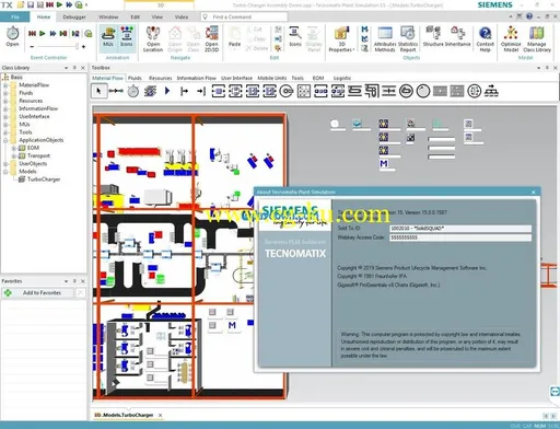 Siemens Tecnomatix Plant Simulation 15.1.1 X64的图片2