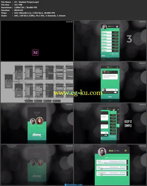 Adobe Xd Masterclass: Design a Mobile App & Website Wireframe的图片2