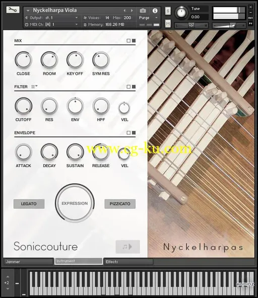 Soniccouture Nyckelharpas v1.0.0 KONTAKT-SYNTHiC4TE的图片1