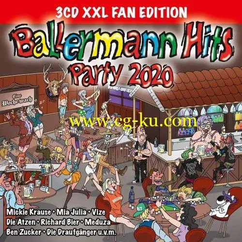 VA – Ballermann Hits Party 2020 (XXL Fan Edition) (3CD)(2019)的图片1