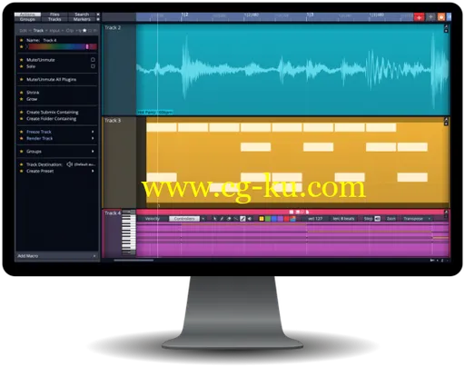 Tracktion Software Waveform v10.3.4 MacOSX的图片1