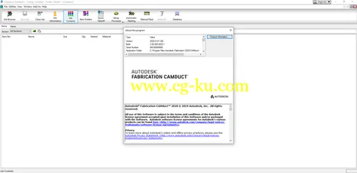 Autodesk Fabrication CADmep/CAMduct 2020.1 x64的图片1