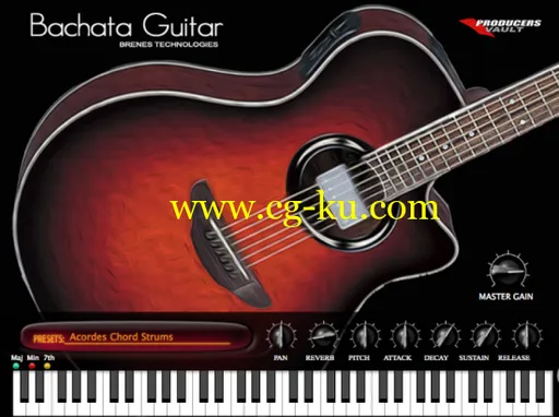 Producers Vault Bachata Guitar VSTi 2.0 v1.1的图片1