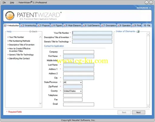 PatentWizard Professional 3.1.0的图片1