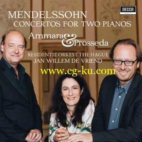 Residentie Orkest Den Haag Jan Willem de Vriend – Mendelssohn: Concertos For Two Pianos MWV O 5 and 6 (2019) FLAC的图片1