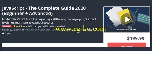 JavaScript – The Complete Guide 2020 (Beginner + Advanced) (2019)的图片1