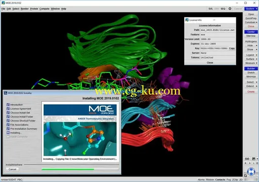 Molecular Operating Environment (MOE) 2019.0102的图片2