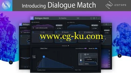 iZotope Dialogue Match v1.0.0 MacOS的图片1