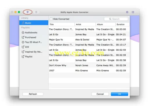 Sidify Apple Music Converter 1.4.9 MacOSX的图片1