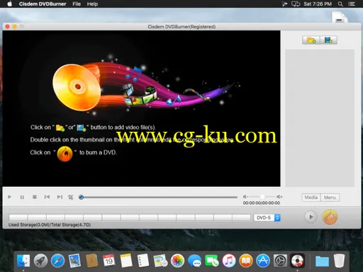 Cisdem DVDBurner 3.9.1 MacOSX的图片1