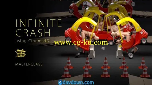 Motion Design School – Infinite Crash using Cinema 4D的图片2