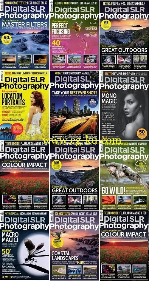 Digital SLR Photography – 2019 Full Year Issues Collection的图片1