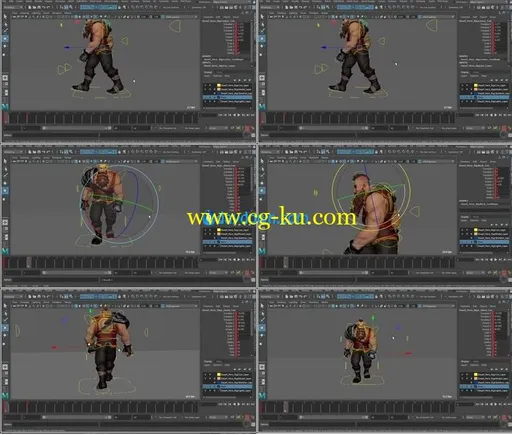 Game Character Animation in Maya and Unity的图片2