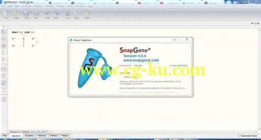 SnapGene 5.0.5 Multilingual的图片1