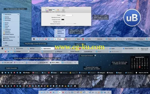 uBar 4.1.5 MacOSX的图片1