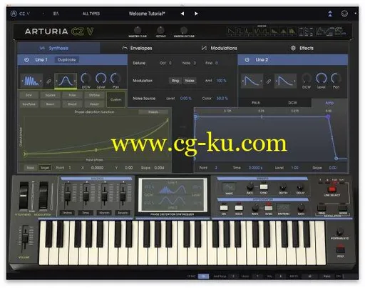 Arturia CZ V v1.1.0.3410 MacOS的图片1