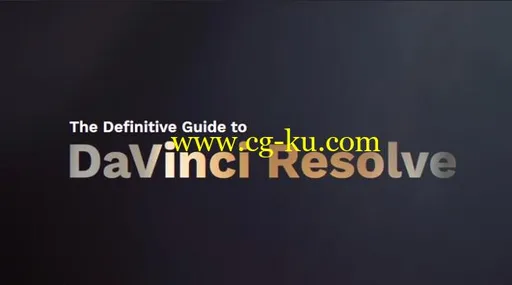 MZed – The Definitive Guide to DaVinci Resolve的图片1