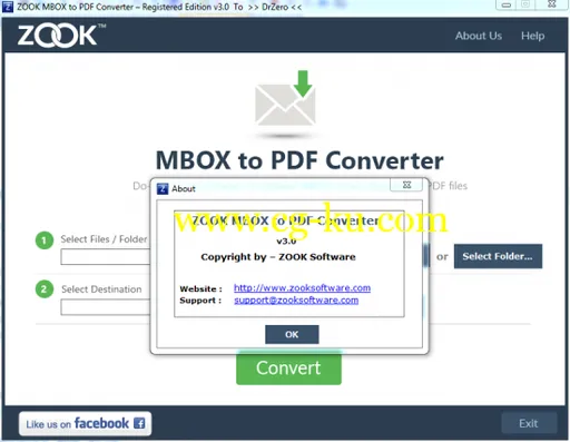 ZOOK MBOX to PDF Converter v3.0的图片1