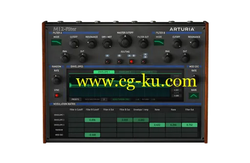 Arturia M12-Filter v1.1.0.389 MacOS的图片1