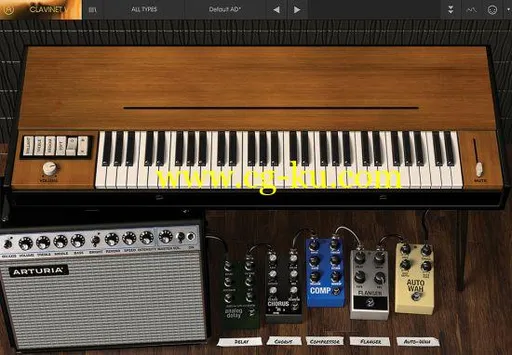 Arturia Clavinet V v1.5.0.3410 MacOS的图片1