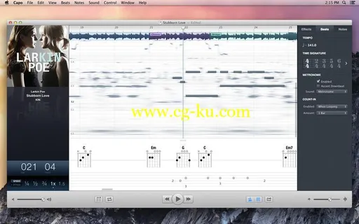 Capo 3.8.1 MacOSX的图片1