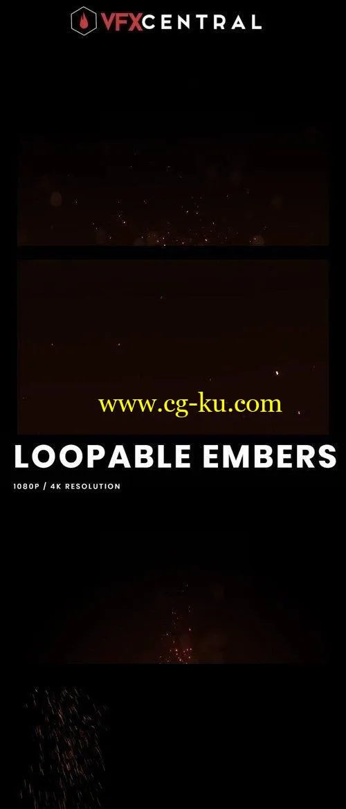 VfxCentral – LOOPABLE EMBERS的图片1