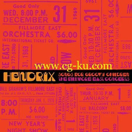 Jimi Hendrix – Songs For Groovy Children: The Fillmore East Concerts (2019) FLAC的图片1