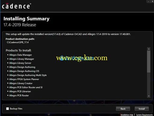 Cadence SPB Allegro and OrCAD v17.40.001-2019 Hotfix Only x64的图片3