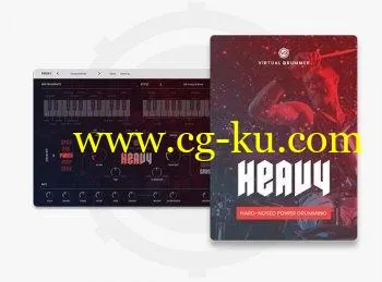 UJAM Virtual Drummer HEAVY Library v1.0.2-R2R的图片1