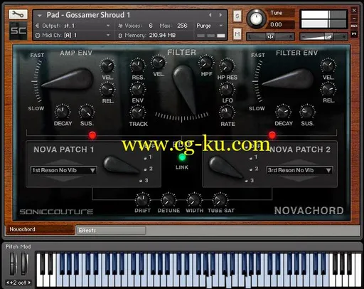 Soniccouture – Novachord (KONTAKT)的图片1