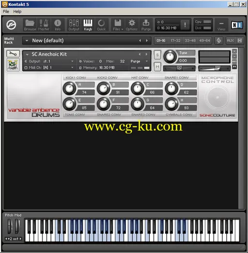 Soniccouture – Variable Ambience Drums (KONTAKT)的图片1