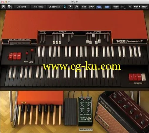 Arturia Vox Continental V2 v2.5.0.3410 MacOS的图片1