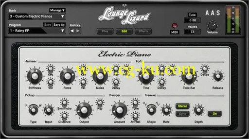 Applied Acoustics Systems Lounge Lizard EP 4.3.0的图片1