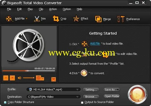 Bigasoft Total Video Converter 6.2.0.7269 Multilingual的图片1