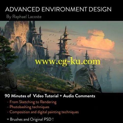 Gumroad – Advanced Environment Design with Raphael Lacoste的图片1