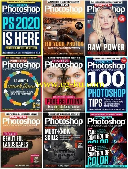 Practical Photoshop – 2019 Full Year Issues Collection的图片1