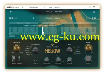 UJAM Virtual Bassist Mellow v1.0.1 MAC的图片1