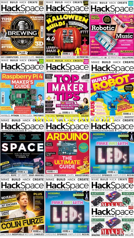 HackSpace – 2019 Full Year Issues Collection的图片1