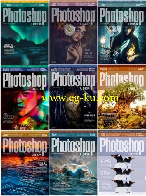 Photoshop User – 2019 Full Year Issues Collection的图片1