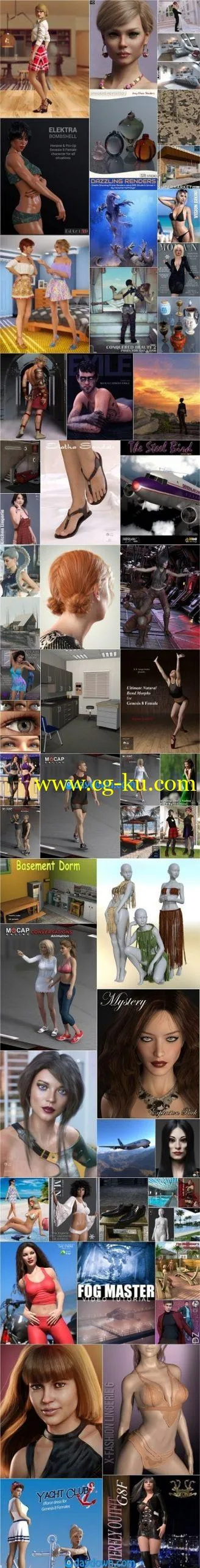 Daz 3D, Poser Bundle 1 December 2019的图片1