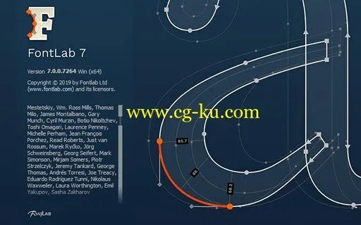 FontLab 7.0.0.7264 x32/x64的图片1