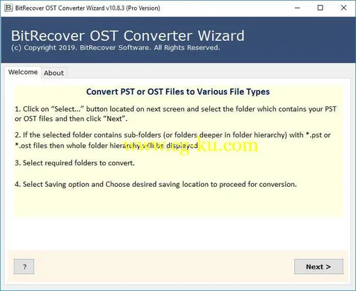 BitRecover OST Converter Wizard 11.0的图片1